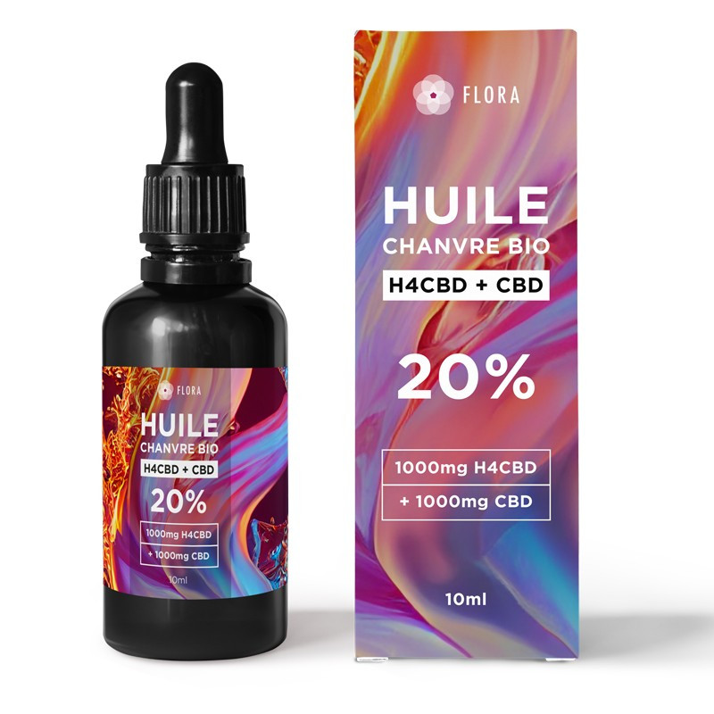 Huile 20% H4CBD + CBD