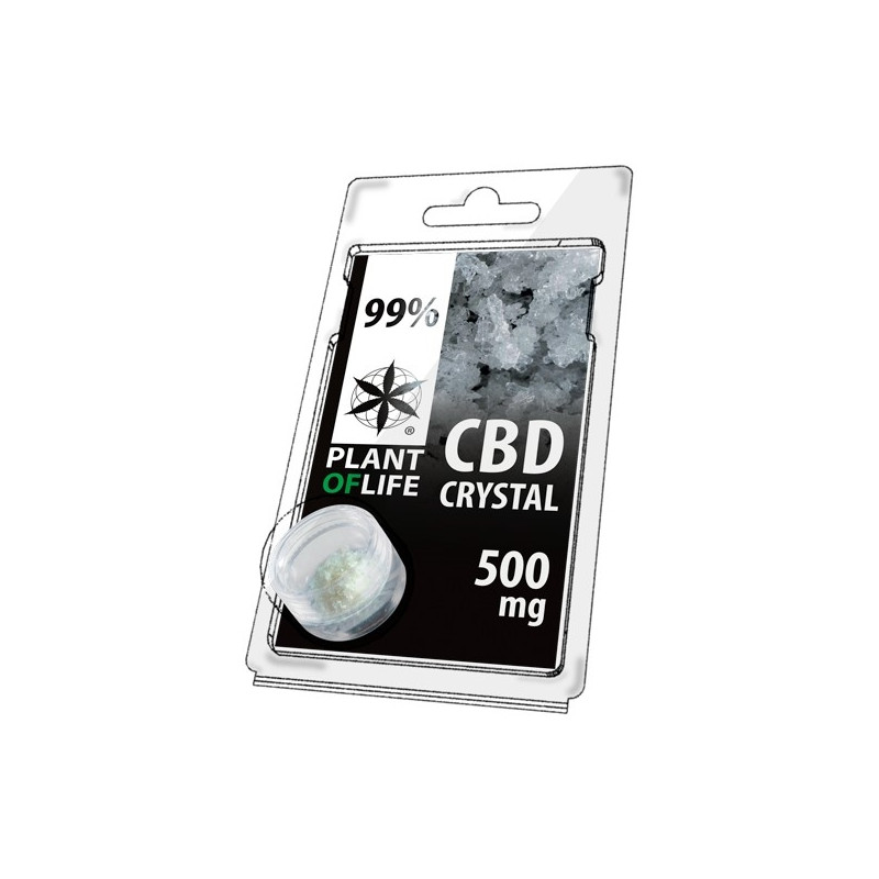 Crystal Pure 99% CBD 500mg