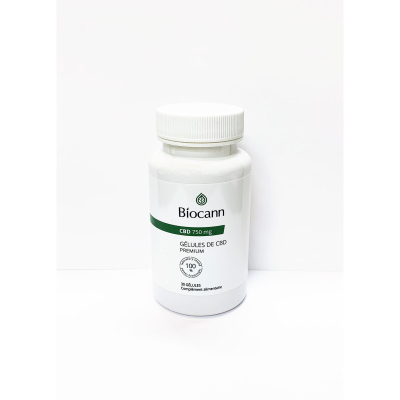 Boite de 30 capsules CBD 25mg